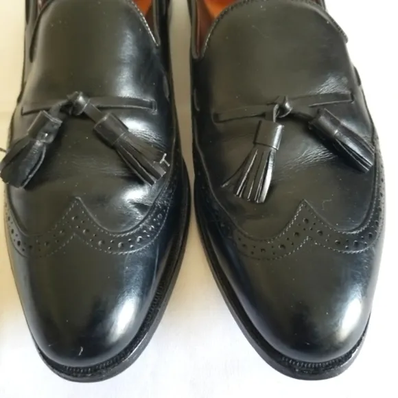 Allen Edmonds Men's Black Leather Dress Shoes 10.5B