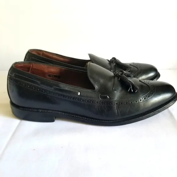 Allen Edmonds Men's Black Leather Dress Shoes 10.5B