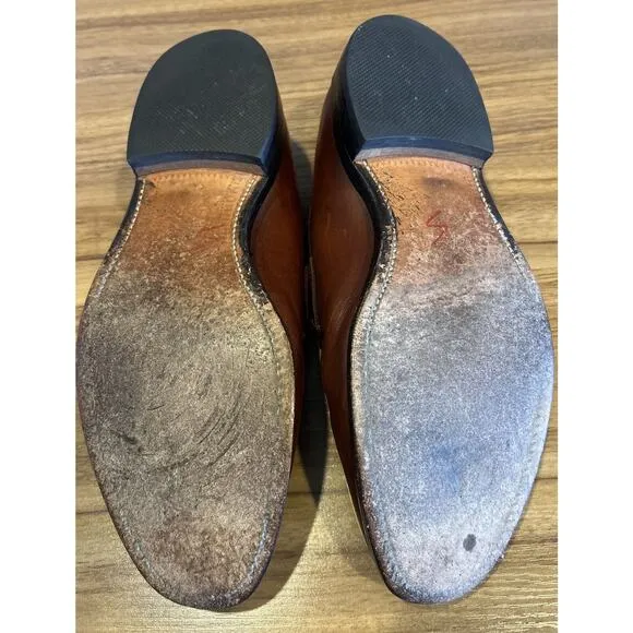 Allen Edmonds Mens Size 9D Hinsdale Walnut Penny Loafers Slip On Dress Shoes