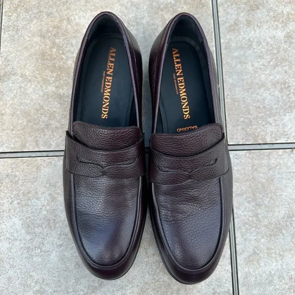 Allen Edmonds Salerno Penny Loafer Size 9 EEE
