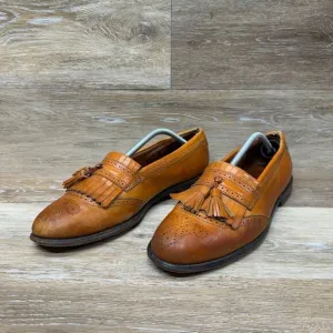 Allen Edmonds Tan Brown Tassel Loafers Men's Size 11