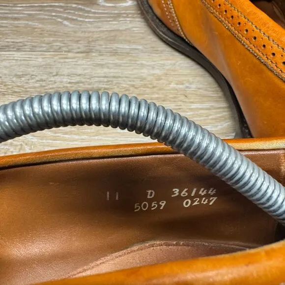 Allen Edmonds Tan Brown Tassel Loafers Men's Size 11