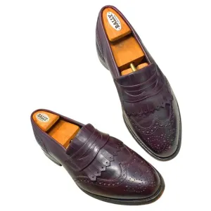Allen Edmonds Wakefield‎ Burgundy Wingtip Kiltie Loafers