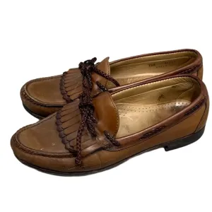 Allen Edmonds Woodstock leather tassel loafers 9.5