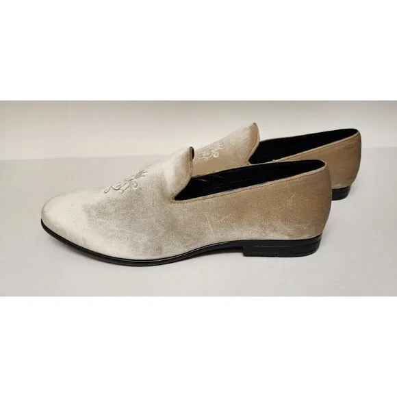 Amali Mens Velvet Tan Loafer Size US10.5