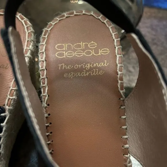 Andre Assous Reese Espadrille Wedges NEW