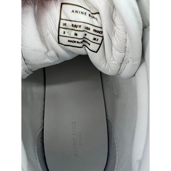 Anine Bing Hayden High Top Sneakers