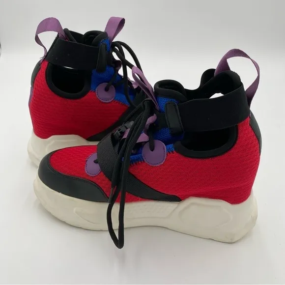 Anthony Wang Mulberry-02 Colorful Y2K Chunky Platform Fashion Sneakers Size 8.5