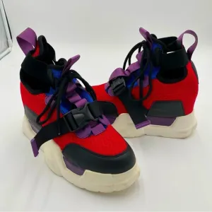 Anthony Wang Mulberry-02 Colorful Y2K Chunky Platform Fashion Sneakers Size 8.5