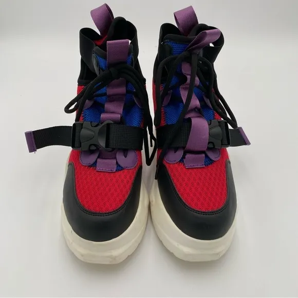 Anthony Wang Mulberry-02 Colorful Y2K Chunky Platform Fashion Sneakers Size 8.5