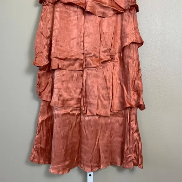 Anthropologie Maeve Cassia Tiered Maxi Skirt