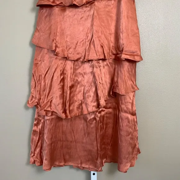Anthropologie Maeve Cassia Tiered Maxi Skirt