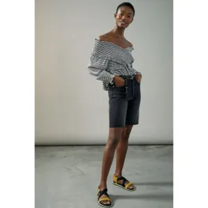 Anthropologie Pilcro Denim Bermuda Shorts