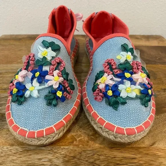 Antica Santoria Cheerful Soutache Espadrilles