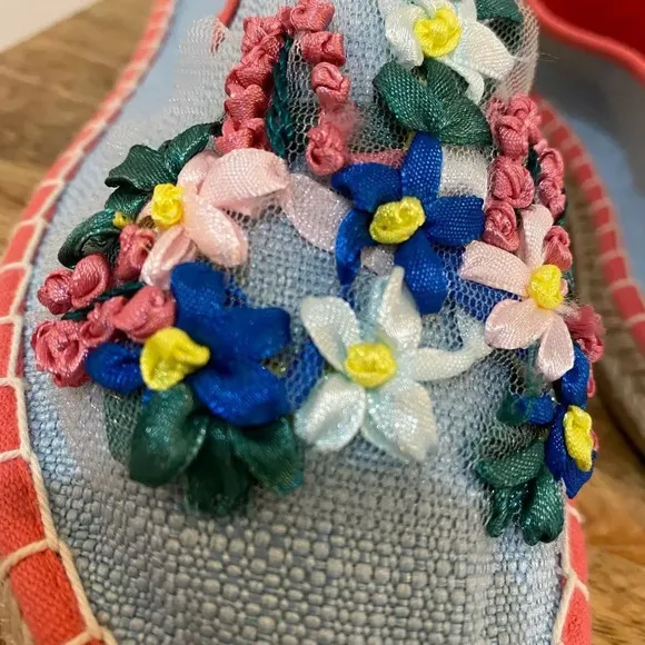 Antica Santoria Cheerful Soutache Espadrilles