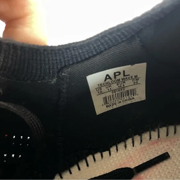 APL Black Techloom Wave Sneakers Tennis Shoes