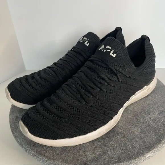 APL Black Techloom Wave Sneakers Tennis Shoes