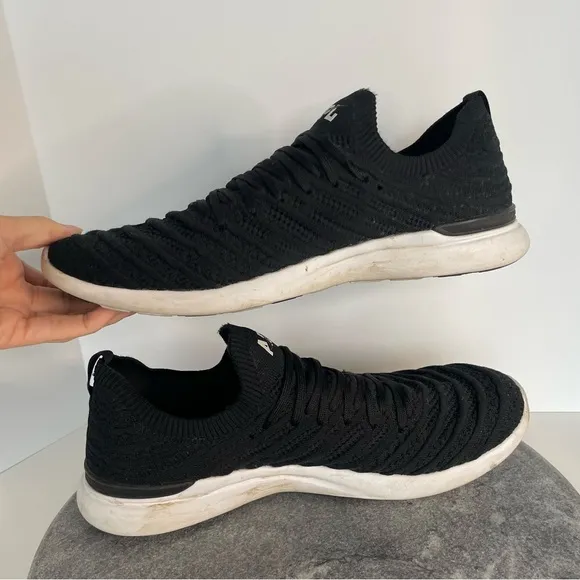 APL Black Techloom Wave Sneakers Tennis Shoes