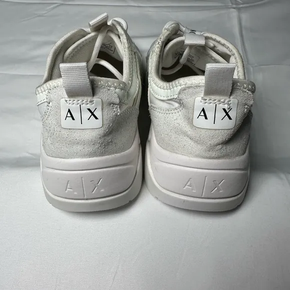 Armani Exchange White Chunky Sneakers