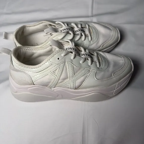 Armani Exchange White Chunky Sneakers