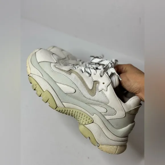 ASH Addict 12 Low-Top Sneakers Size 37 White Multi Color