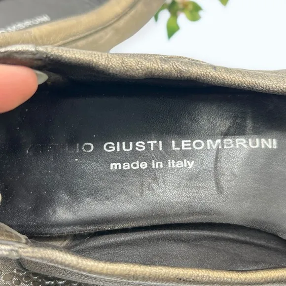 Attilio Giusti Leombruni Ballet Flats Cap Toe