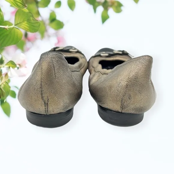Attilio Giusti Leombruni Ballet Flats Cap Toe
