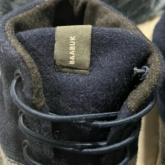 Baabuk Sky Wooler Shoes, Jean's Blue, UNISEX Size (44 mens 10/womens 11.5)