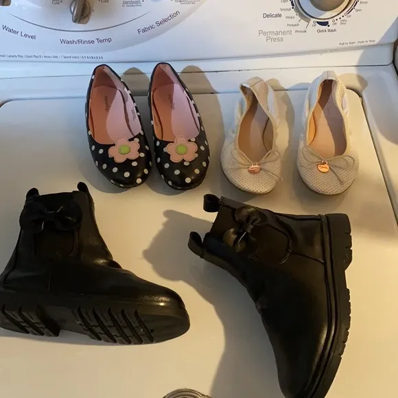 Back to school &amp; Bundle of little Girls shoes all in pre loves condition…