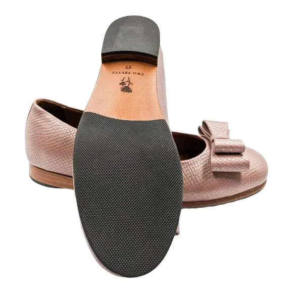 Ballet Flats Rose Gold