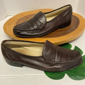 BALLY Mens Classic Leather Penny Loafers