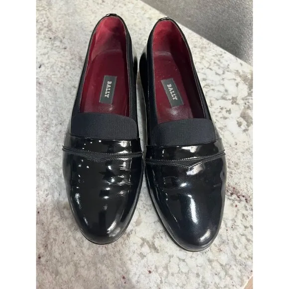 Bally Vintage Banner Dress Loafers - Size 6.5