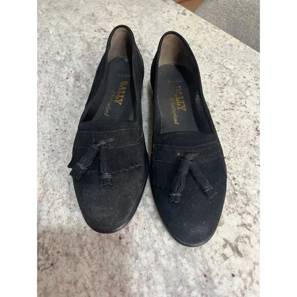 Bally Vintage Savona Dress Tassle Loafers - Size 6.5
