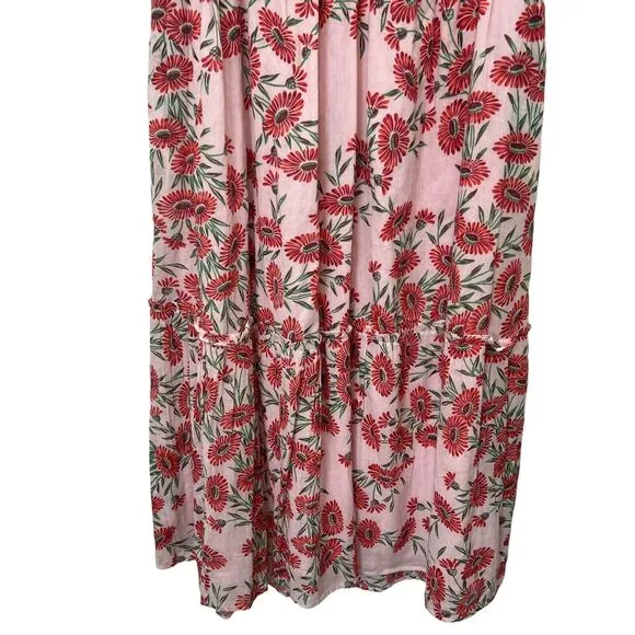 Banjanan Constance Dress in Dune Daisy White Size XS