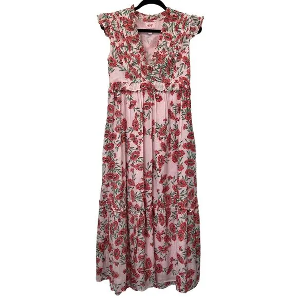 Banjanan Constance Dress in Dune Daisy White Size XS