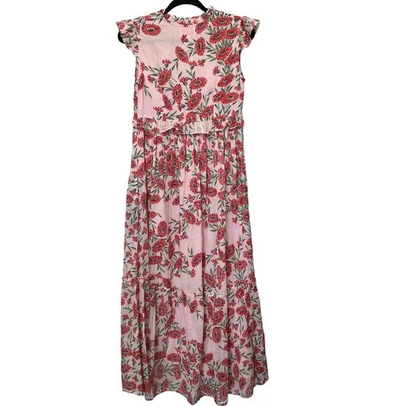Banjanan Constance Dress in Dune Daisy White Size XS