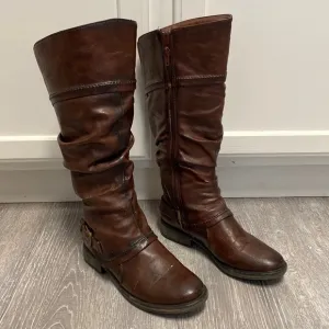 BareTraps Skye Slouchy Leather Insulated Knee High Dark Brown Warm Riding Boots