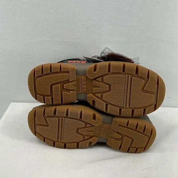 Bass Outdoor Field Duck Mid Boots -Tan/Chocolate -Size 8- NIB