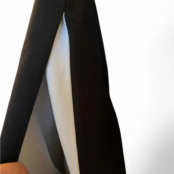 Battles and Butterflies. Black Pleated. Tennis Skirt Peek-a-boo White Pockets. S