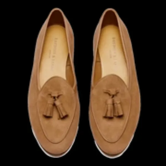 Baudoin &amp; Lange loafers USA size 10 (40) in tan color