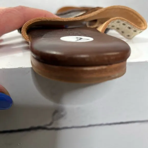 BedStu Henna flat sandals, NWOB, rare wide size.
