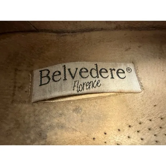 Belvedere Florence Bit Loafers Men's Sz 10 M Black Leather Italian Handmade