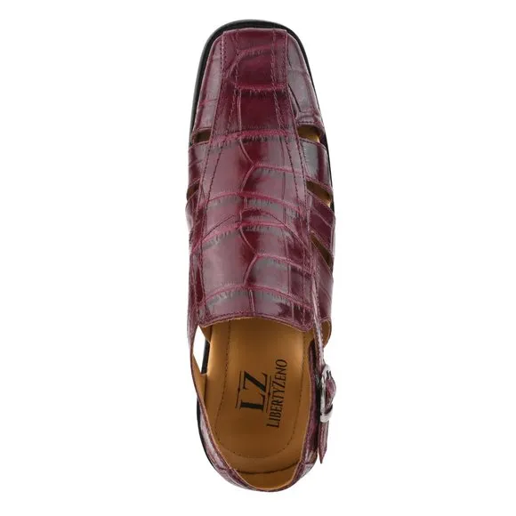 Bidwill Genuine Leather Flat Sandals