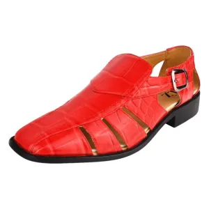 Bidwill Genuine Leather Flat Sandals