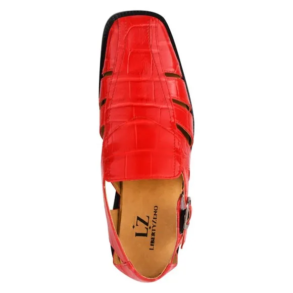 Bidwill Genuine Leather Flat Sandals