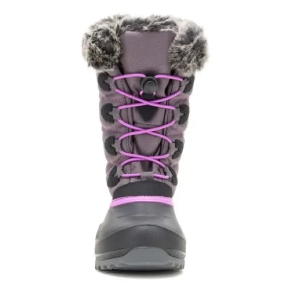 Big Girls' Kamik Snowangel Insulated Winter Boots Size 12