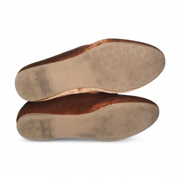 Birdies The Starling Velvet Slip-on Flats &quot;Amber&quot; Women's 7