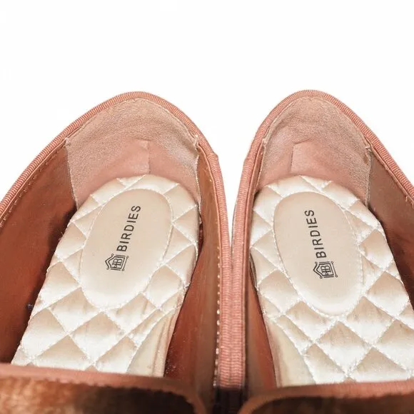 Birdies The Starling Velvet Slip-on Flats &quot;Amber&quot; Women's 7