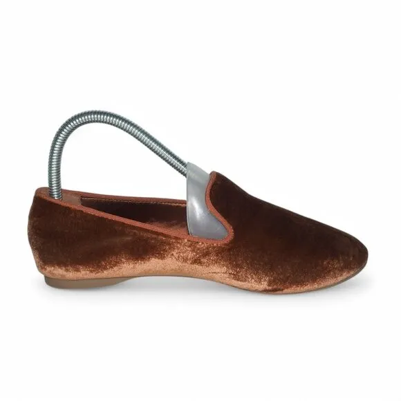 Birdies The Starling Velvet Slip-on Flats &quot;Amber&quot; Women's 7