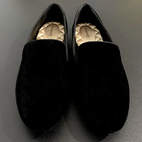 Birdies Velvet Loafers Black Starling